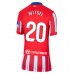 Atletico Madrid Axel Witsel #20 Dámské Domácí Dres 2024-25 Krátkým Rukávem